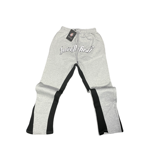 "MOTIONLESS" FLARED SWEATPANTS GREY (OG)